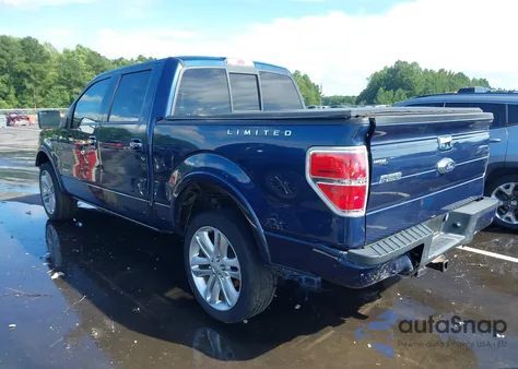 2014 Ford F-150 Limited из США, поврежденный, VIN 1FTFW1ET6EFA40069